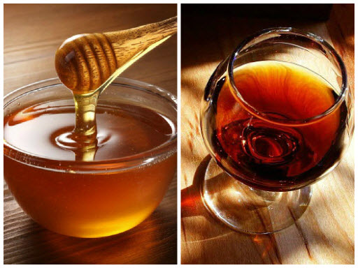 Maschere al miele e cognac