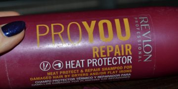 Thermal protective shampoo