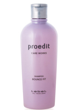 Šampón Lebel Proedit Bounce Fit - regeneračný šampón pre silne poškodené, suché, lámavé vlasy