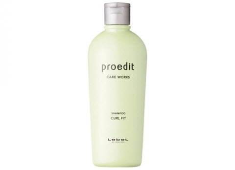 Lebel Proedit Home Shampoo Curl Fit - szampon do włosów cienkich, suchych, niesfornych i kręconych