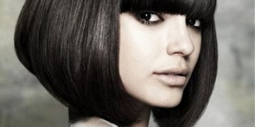 Haircuts with bangs for short hair