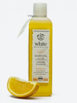 Citrus Shine & Shine Shampoo fra White Mandarin