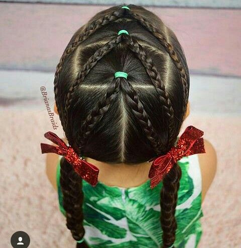 Ciekawe fryzury dla dziewczynek: zdjęcie
