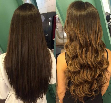 Plaukų bronzavimas: nuotraukos prieš ir po