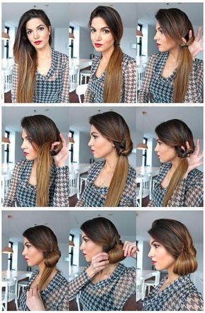 Šukuosenos ilgiems plaukams: žingsnis po žingsnio nuotraukos