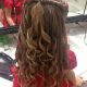 Gaya rambut untuk kanak-kanak perempuan di prom di tadika