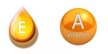 Vitaminas A ir E.