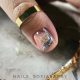 Manucure pour ongles courts: photo du nouveau design